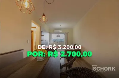 Apartamento com 2 dormitórios para alugar, 75 m² por R$ 3.097,50/mês - Velha - Blumenau/SC