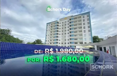 Apartamento com 2 dormitórios para alugar, 65 m² por r$ 2.118,36/mês - itoupava central - blumenau/sc