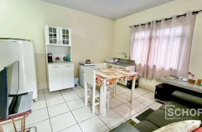 Casa com 1 dormitório para alugar, 50 m² por r$ 1.512,06/mês - itoupava central - blumenau/sc