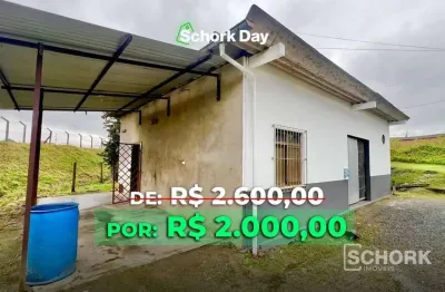 Galpão para alugar, 90 m² por r$ 2.032,80/mês - itoupavazinha - blumenau/sc