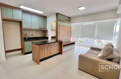 Apartamento com 2 dormitórios para alugar, 71 m² por r$ 4.022,00/mês - salto - blumenau/sc