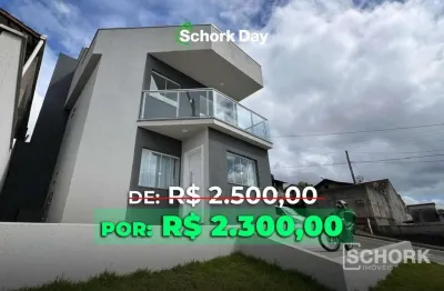 Casa com 2 dormitórios para alugar, 81 m² por r$ 2.300,00/mês - itoupava central - blumenau/sc