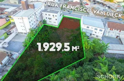 Terreno à venda, 1929 m² por R$ 1.600.000,00 - Fortaleza - Blumenau/SC