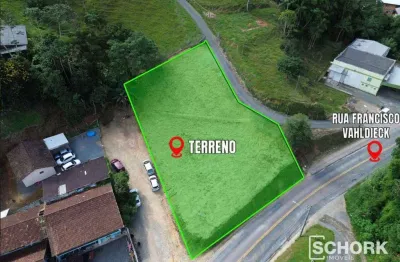 Terreno à venda, 1990 m² por r$ 900.000,00 - fortaleza - blumenau/sc