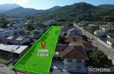 Terreno à venda, 2332 m² por r$ 1.800.000,00 - itoupava central - blumenau/sc