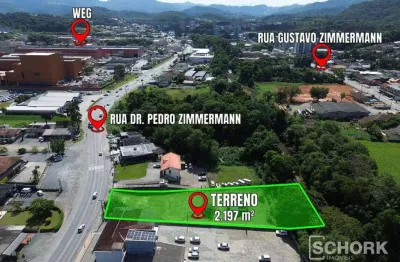 Terreno à venda, 2197 m² por r$ 2.500.000,00 - itoupava central - blumenau/sc