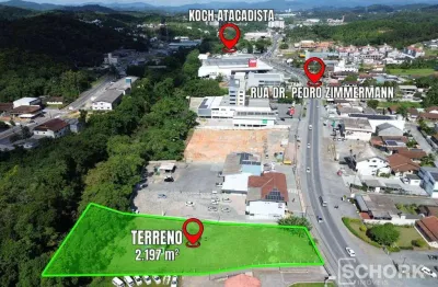 Terreno à venda, 2197 m² por r$ 2.500.000,00 - itoupava central - blumenau/sc