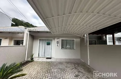 Casa com 2 dormitórios à venda, 52 m² por r$ 369.000,00 - fortaleza alta - blumenau/sc