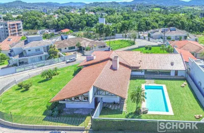 Casa com 5 dormitórios à venda, 540 m² por r$ 3.100.000,00 - itoupava norte - blumenau/sc