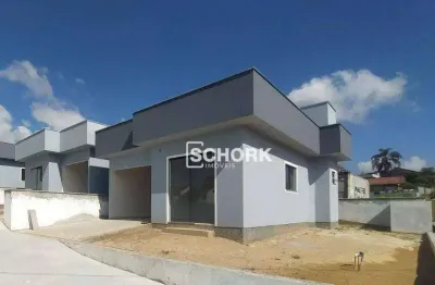 Casa com 2 dormitórios à venda, 71 m² por r$ 330.000,00 - araponguinhas - timbó/sc