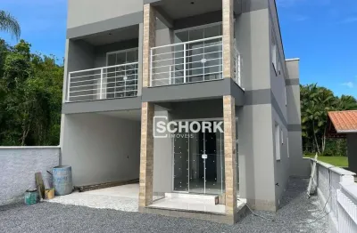 Sobrado com 2 dormitórios à venda, 125 m² por r$ 535.000,00 - vila germer - timbó/sc