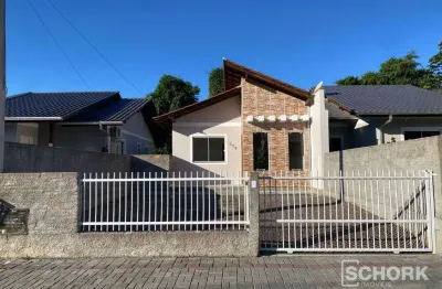 Casa com 2 dormitórios à venda, 54 m² por r$ 299.000,00 - estradas das areias - indaial/sc