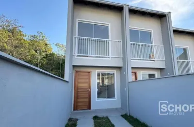 Sobrado com 2 dormitórios à venda, 75 m² por r$ 340.000,00 - itoupava central - blumenau/sc