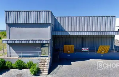 Galpão para alugar, 800 m² por r$ 20.738,93/mês - itoupava central - blumenau/sc