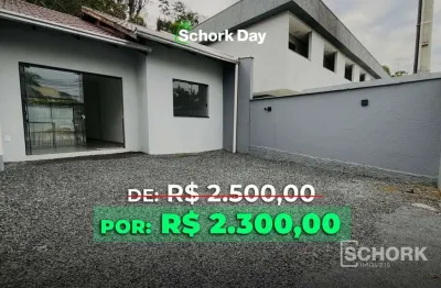 Casa com 2 dormitórios para alugar, 57 m² por r$ 2.300,00/mês - itoupava central - blumenau/sc