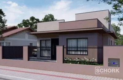 Casa com 3 dormitórios à venda, 80 m² por r$ 550.000,00 - warnow - indaial/sc