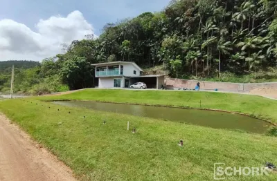 Sítio com 3 dormitórios à venda, 64480 m² por r$ 850.000,00 - saxônia - ascurra/sc