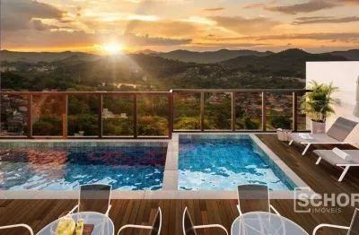 Apartamento com 1 dormitório à venda, 29 m² por r$ 299.000,00 - escola agrícola - blumenau/sc