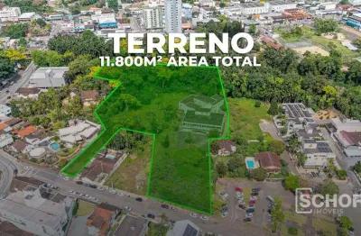 Terreno à venda, 11800 m² por r$ 12.000.000,00 - centro - timbó/sc