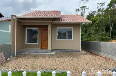 Casa com 2 dormitórios à venda, 50 m² por r$ 320.000,00 - arapongas - indaial/sc