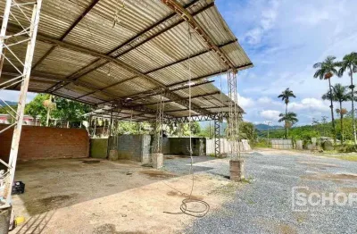 Galpão para alugar, 350 m² por r$ 3.099,64/mês - itoupava central - blumenau/sc