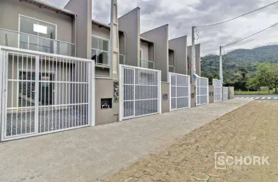 Sobrado com 2 dormitórios para alugar, 80 m² por r$ 1.631,37/mês - itoupava central - blumenau/sc