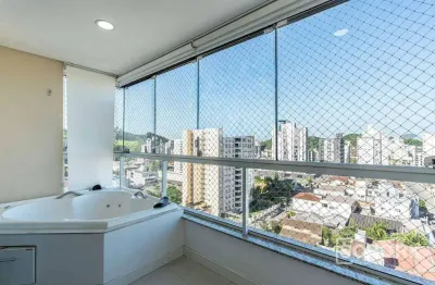Apartamento com 3 dormitórios à venda, 82 m² por r$ 890.000,00 - vila nova - blumenau/sc