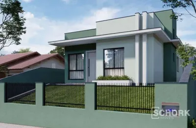 Casa com 3 dormitórios à venda, 72 m² por r$ 520.000,00 - joão paulo ii - indaial/sc