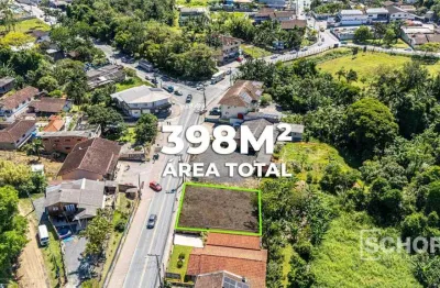 Terreno à venda, 398 m² por r$ 450.000,00 - fidélis - blumenau/sc