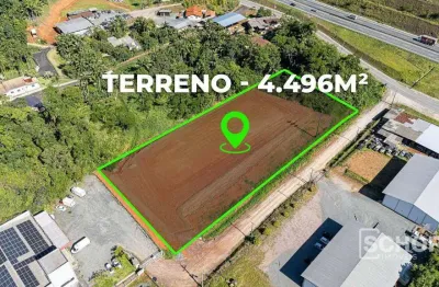 Terreno à venda, 4496 m² por R$ 3.500.000,00 - Belchior Baixo - Gaspar/SC
