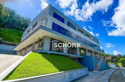 Sala para alugar, 42 m² por r$ 1.450,00/mês - vila itoupava - blumenau/sc
