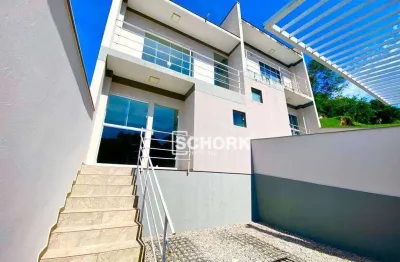 Casa com 2 dormitórios para alugar, 83 m² por r$ 2.753,16/mês - escola agrícola - blumenau/sc