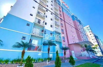 Apartamento com 2 dormitórios para alugar, 60 m² por r$ 1.733,08/mês - itoupava central - blumenau/sc