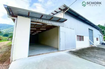 Galpão para alugar, 200 m² por r$ 3.033,65/mês - fidélis - blumenau/sc
