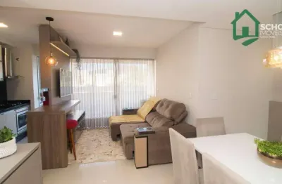 Apartamento com 2 dormitórios à venda, 85 m² por r$ 680.000,00 - velha - blumenau/sc