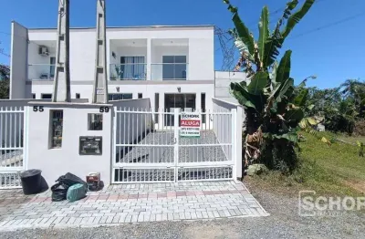 Casa com 2 dormitórios para alugar, 74 m² por r$ 1.730,70/mês - itoupava central - blumenau/sc