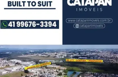 Área para construção para locação em são josé dos pinhais, ipê