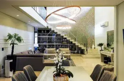 Casa alto padrão em residencial alto do castelo i, ribeirão preto/sp