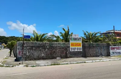 Terreno comercial para alugar na Rua dos Cajueiros, Ponta do Seixas, João Pessoa