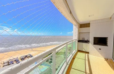 Apartamento com 3 suites e vista eterna para o mar na peninsula ponta dareia