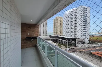 Alugo apartamento com 02 quartos, sendo 01 suíte e 1 vaga coberta, todo projetado e vista mar