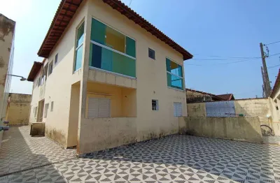 Casa à venda em itanhaém, nova itanhaém, com 2 quartos, com 59.6 m²
