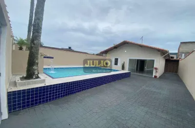 Casa à venda em itanhaém, jardim suarão, com 2 quartos, com 90 m²