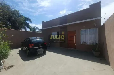 Casa com 4 quartos à venda no balneário gaivota, itanhaém , 107 m2 por r$ 439.000