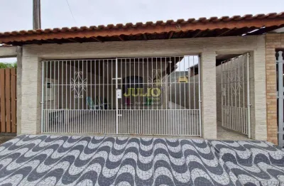 Casa à venda em mongaguá - 2 dormitórios, suíte, espaço gourmet e vagas cobertas no flórida mirim