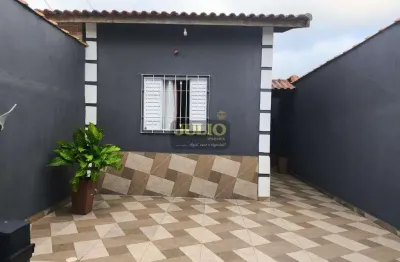 Casa à venda em itanhaém, baln bopiranga, com 2 quartos, com 51 m²