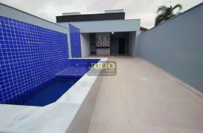 Casa à venda em itanhaém, baln bopiranga, com 3 quartos, com 86.8 m²