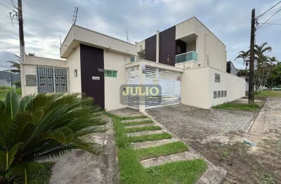 Sobrado à venda em itanhaém, campos elíseos, com 2 suítes, com 78.11 m²