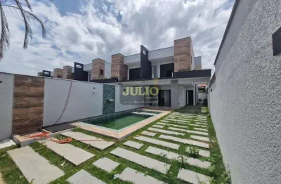 Sobrado à venda em itanhaém, cibratel ii, com 3 quartos, com 157 m²