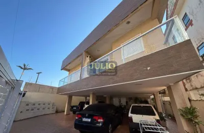 Sobrado em condomínio no jardim real, praia grande – 100m do mar, 2 dormitórios e sem taxa de condomínio